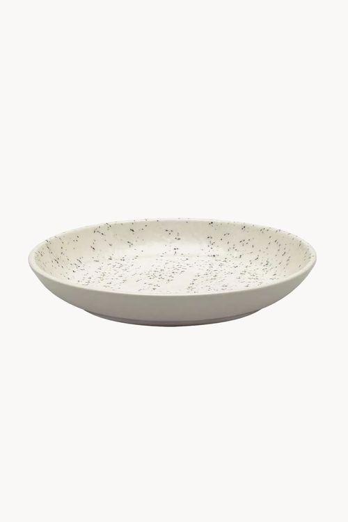 Prato Fundo Chuvisco em Porcelana
