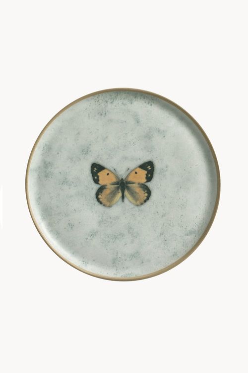 Prato Raso Bio Animalia em Stoneware