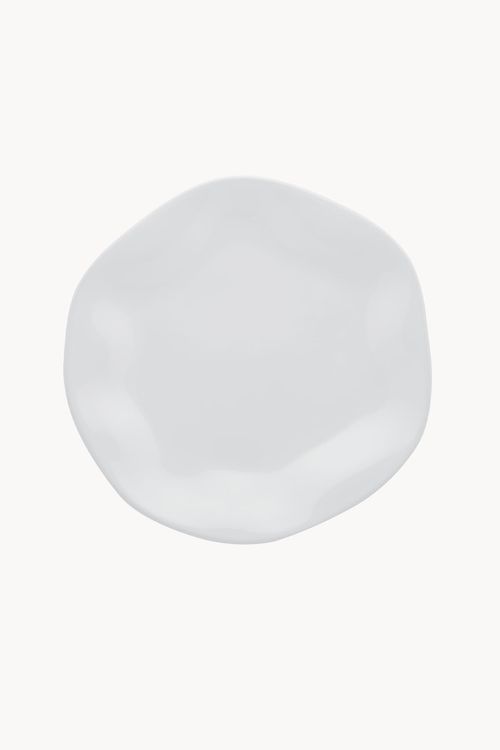 Prato Fundo White em Porcelana