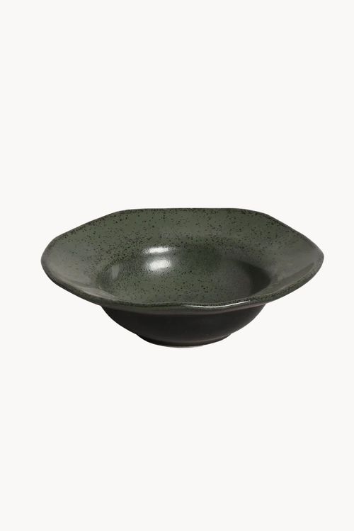 Prato Entrada Greenery Orgânico em Stoneware