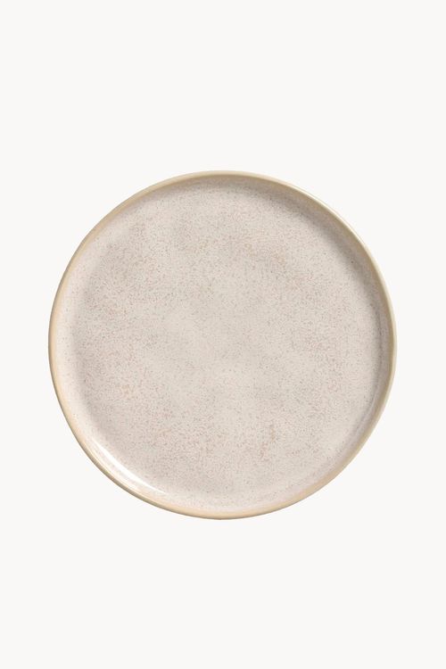 Prato Sobremesa Bio Latte em Stoneware