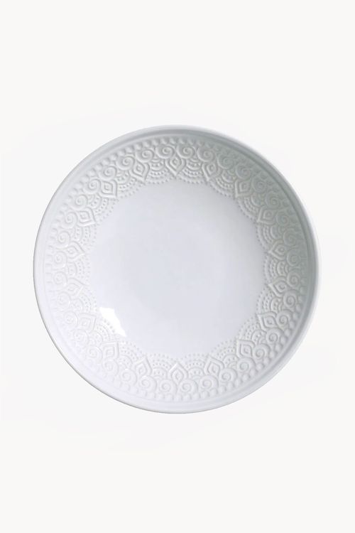 Prato Fundo Agra em Porcelana
