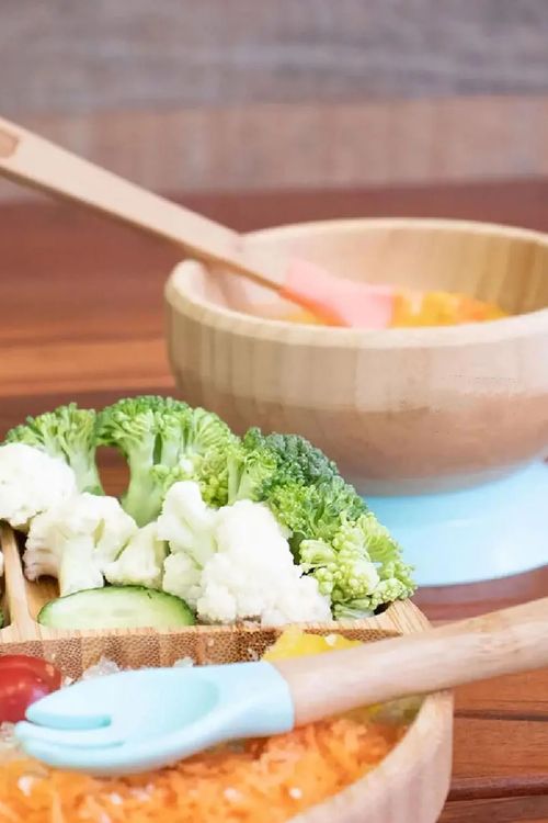 Conjunto de Talheres em Silicone com Madeira Ecokitchen