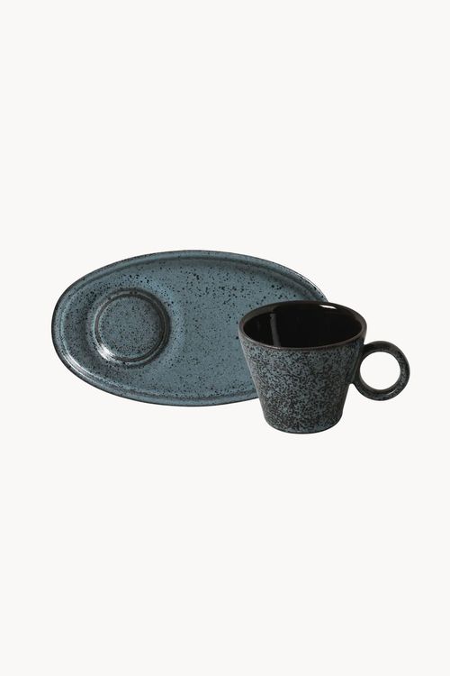Xicara de Café Neo Night em Stoneware
