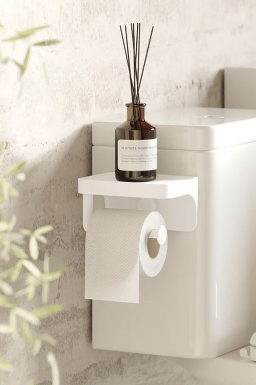 Porta Papel Higiênico Flex com Adesivo