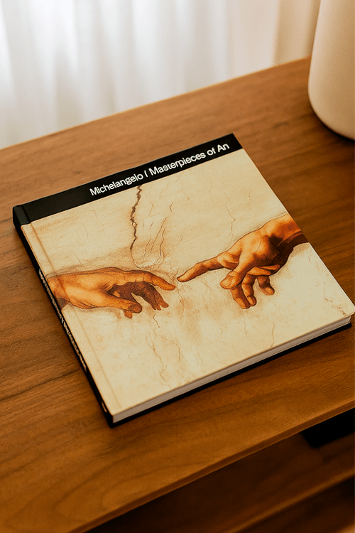 Livro Michelangelo MasterPieces of Art