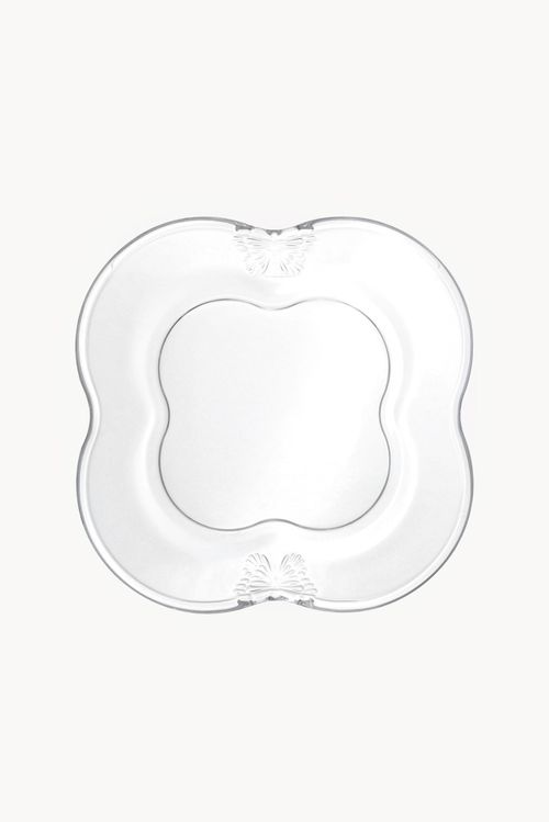 Conjunto de Pratos para Sobremesa em Vidro