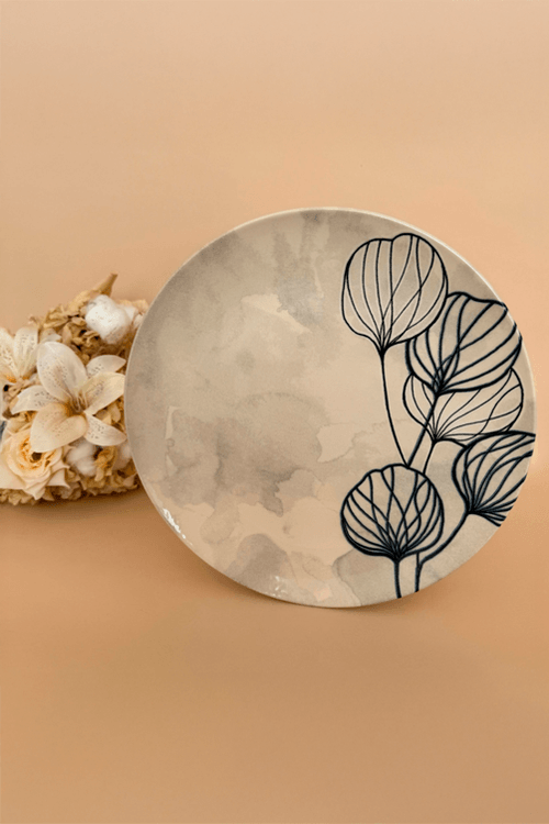 Prato Raso Coup Stoneware New Blue