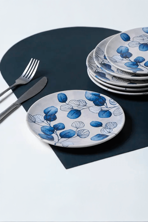 Prato de Sobremesa Coup Stoneware New Blue