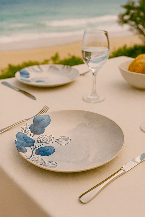 Prato Fundo Coup Stoneware New Blue