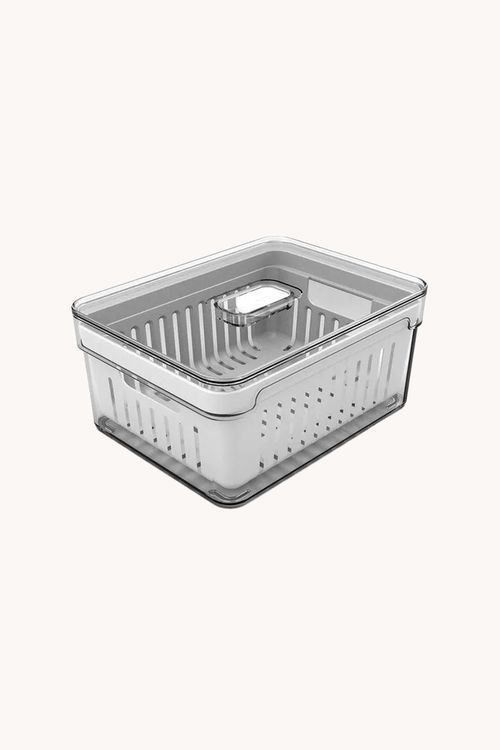 Organizador Clear Fresh com Cesto em Acrílico 2,2L
