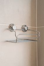 Suporte Multiuso em Aco Inox com Ventosas