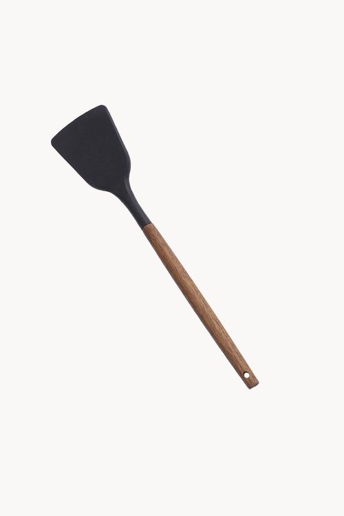 Espátula Pratic Chef em Silicone com Cabo em Madeira