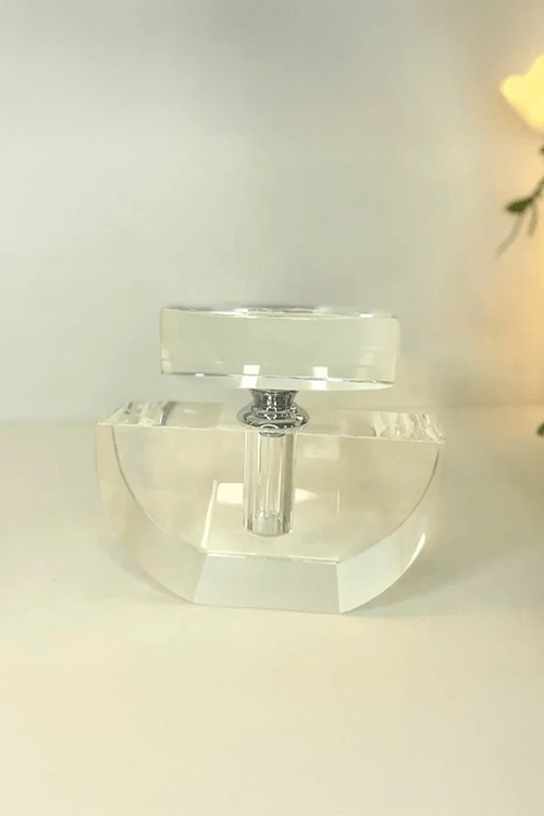 Perfumeiro Decorativo Em Cristal Transparente