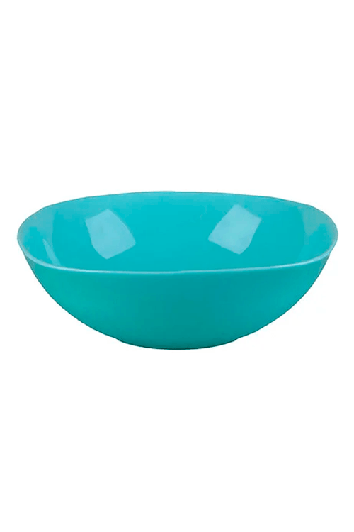 Bowl de Vidro Opalino Dama Azul Tiffany