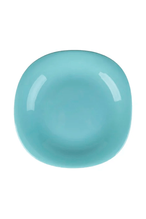 Prato para Sobremesa de Vidro Opalino Dama 21,5cm