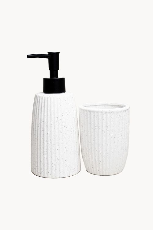 Conjunto de Banheiro em Cerâmica 2 Peças