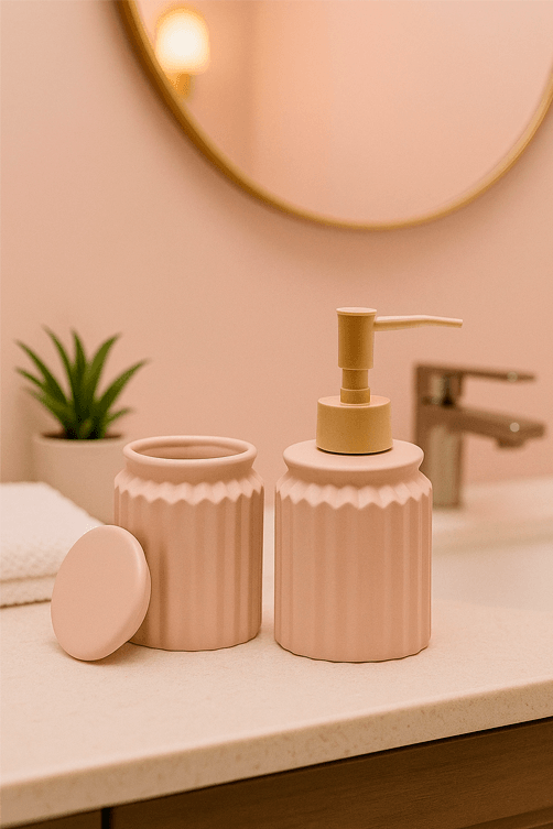 Conjunto para Banheiro em Ceramica 2 Pecas3