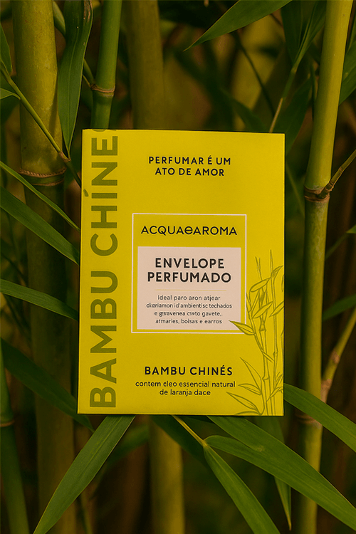 Envelope Perfumado Bambu Chinês Tamanho p