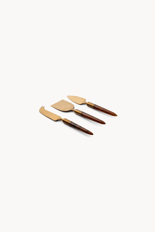 Conjunto de Talheres para Queijo 3 Peças Garbo Ilhéus