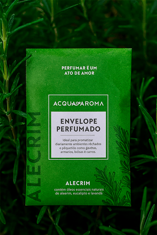 Envelope Perfumado alecrim Tamanho P