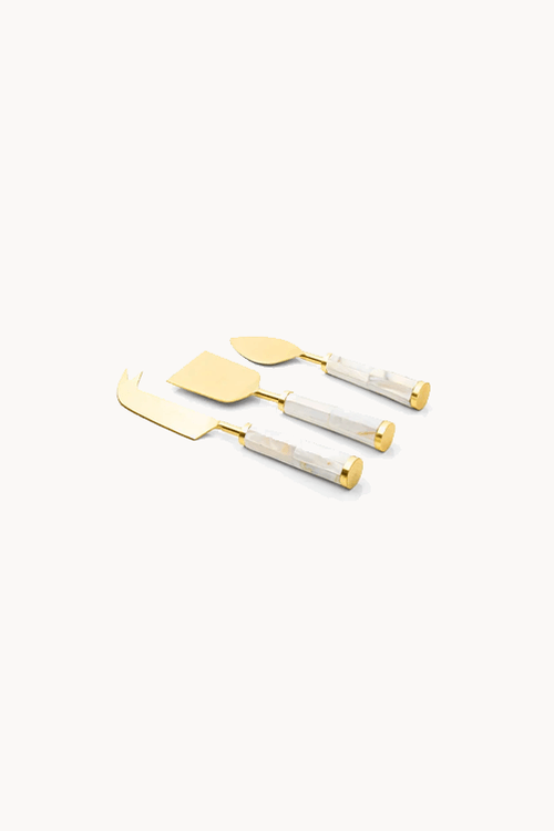 Conjunto de Talheres para Queijo 3 Peças Garbo Atenas
