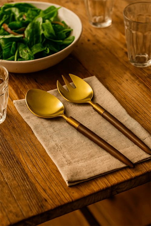 Conjunto de Talheres para Salada 2 Peças Garbo Ilhéus