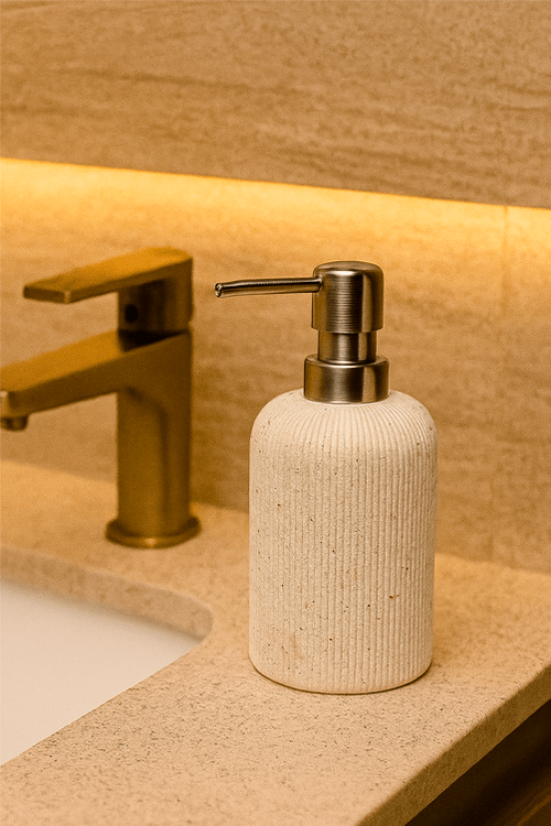 Porta Sabonete Liquido em Poliresina 260ml