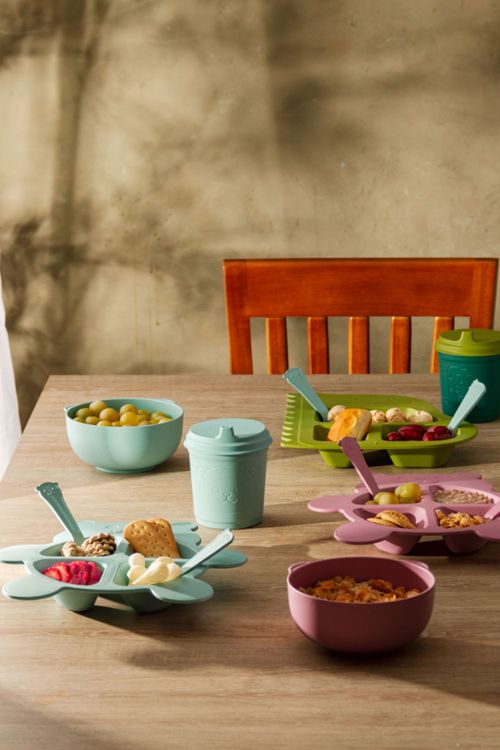 Conjunto de Prato com Talheres Infantil