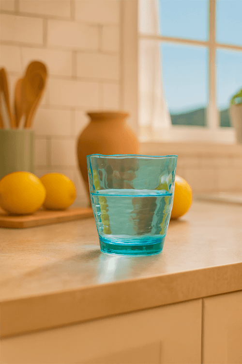 Copo Martelado em Acrílico 410Ml