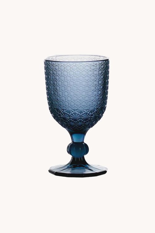 Taça em Vidro Eco Azul 310ml