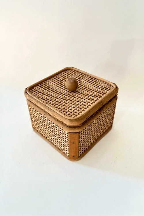 Caixa Pequena em Rattan