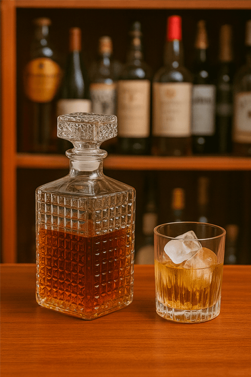 Garrafa para Whisky em Vidro 560ml