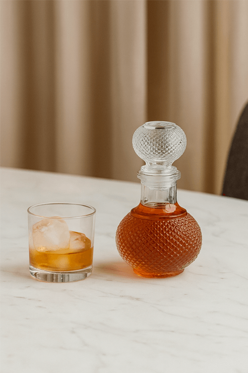 Mini Garrafa em Vidro 50ml