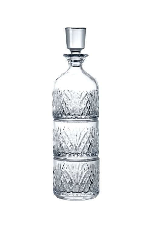 JOGO WHISKY 3PCS VIDRO EMPILHAVEL TRIO
