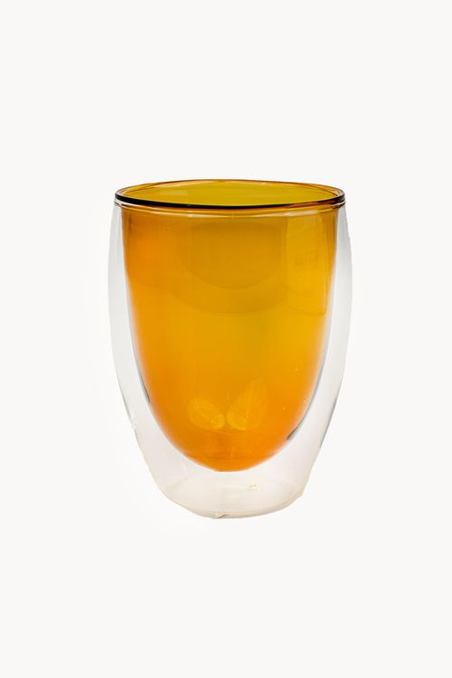 Conjunto de Copos em Vidro Duplo 6 Peças 360ml