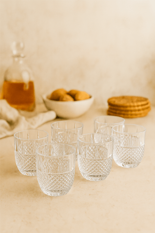 Conjunto de Copos Glasgow em Vidro  6 Peças 290ml