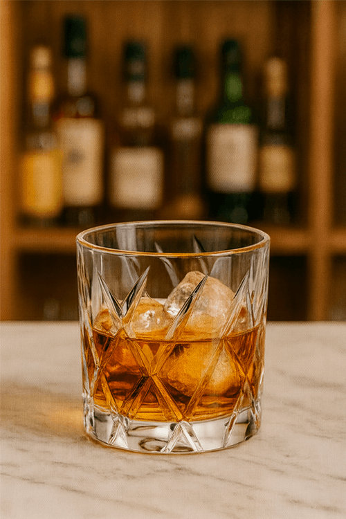 Conjunto de Copos Baixos em Cristal 6 Peças 310ml