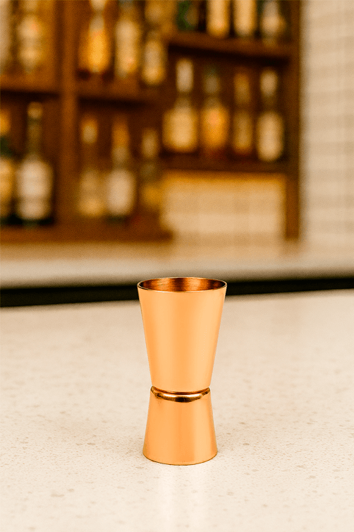 Dosador Duplo em Cobre 60ml