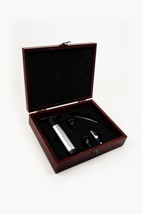 Conjunto para Vinho Maleta 6 Peças