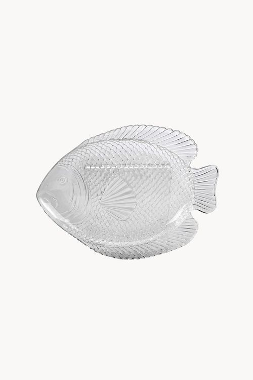 Travessa em Forma de Peixe em Acrílico