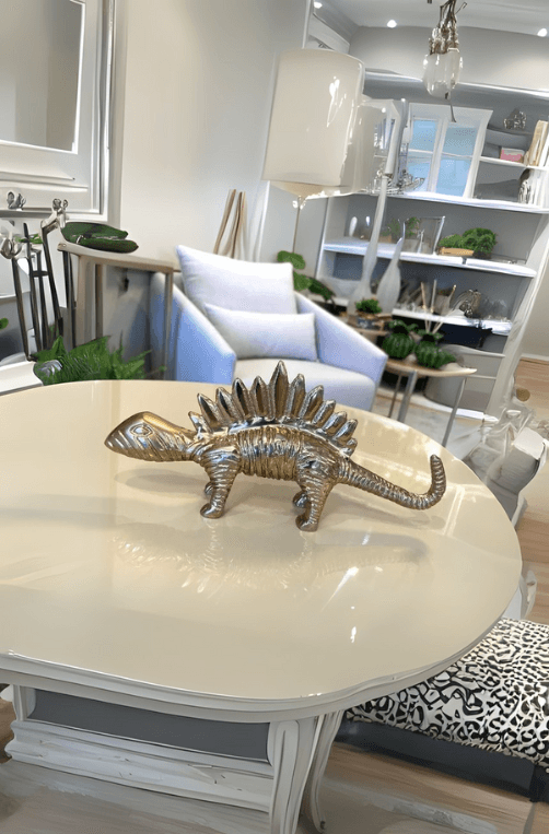 Dinossauro Decorativo em Aluminio