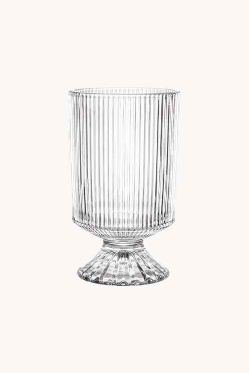 Vaso Decorativo Graffiato em Vidro