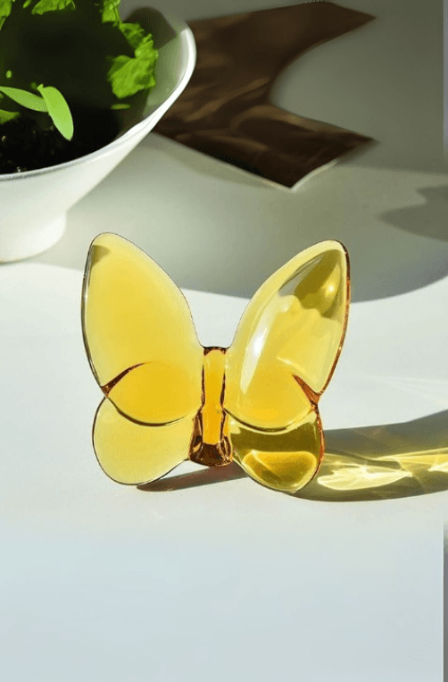 Borboleta Decorativa em Vidro