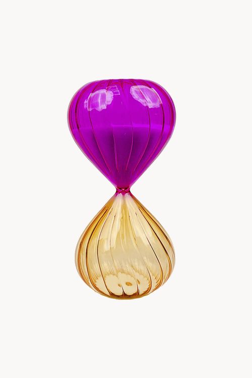 Ampulheta Decorativa em Vidro 13 Minutos