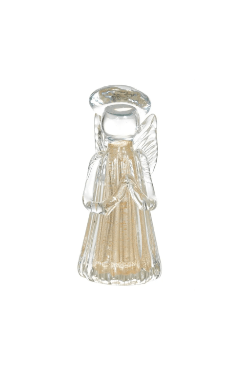 Anjo de Vidro Italy Dourado