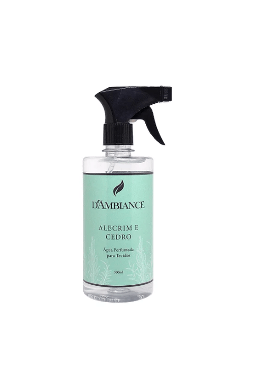 Água Perfumada para Tecidos ALECRIM E CEDRO