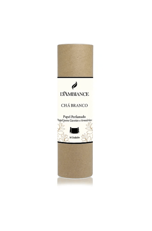 Papel Perfumado para Gavetas e Armários CHÁ BRANCO