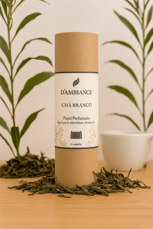 Papel Perfumado para Gavetas e Armários CHÁ BRANCO