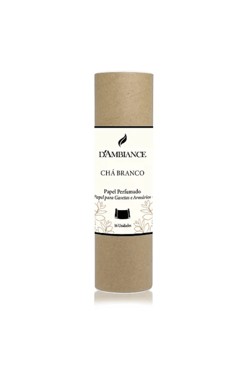 Papel Perfumado para Gavetas e Armários CHÁ BRANCO